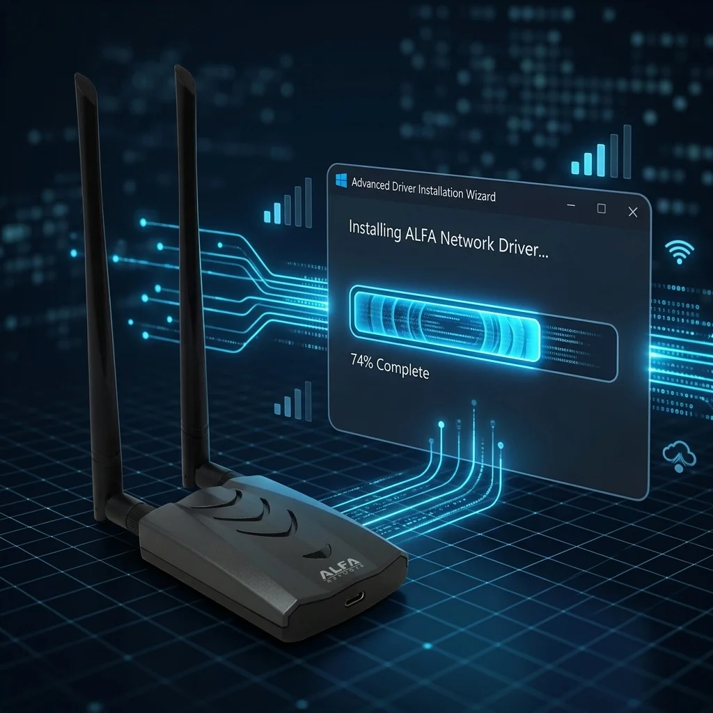 Guide d'installation de l'adaptateur ALFA pour Windows 10 et Windows 11