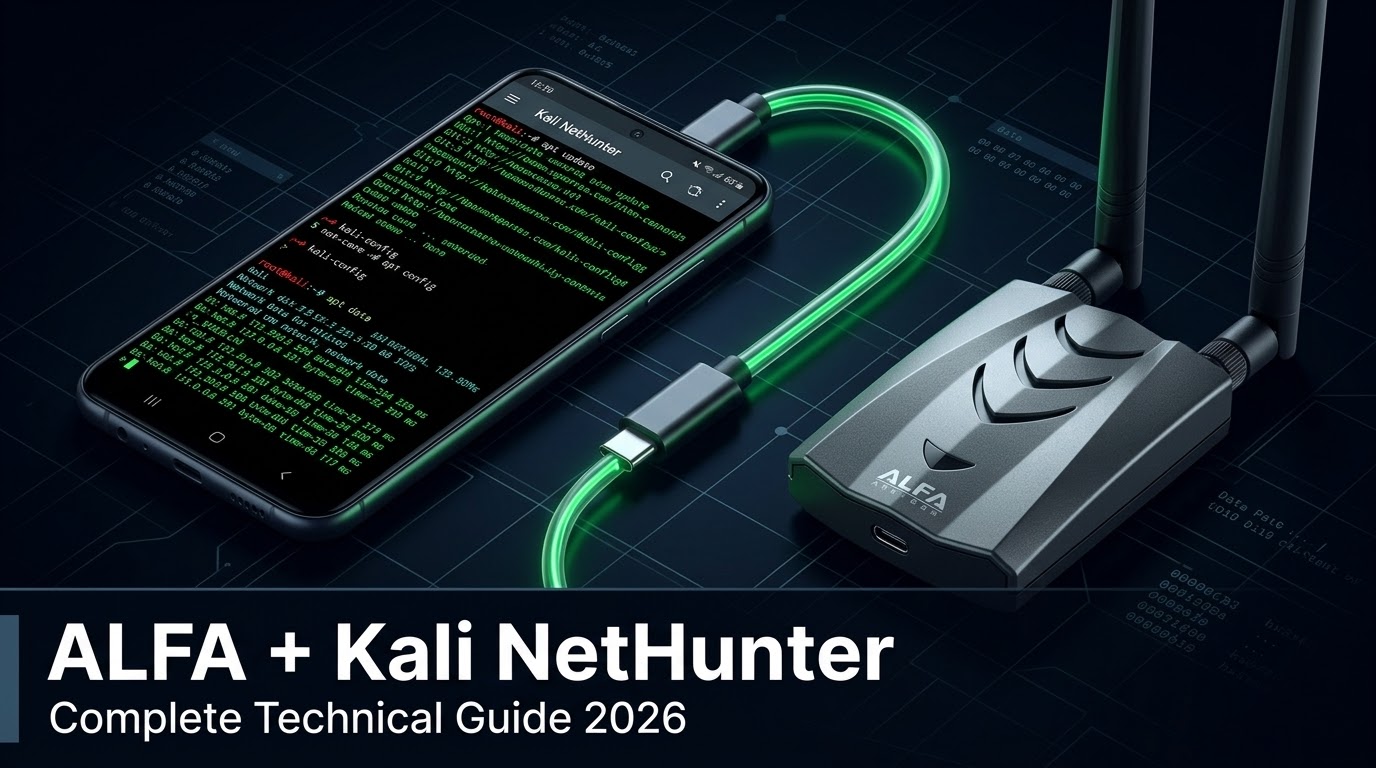 ALFA Wireless Adapters with Kali NetHunter: Complete Technical Guide 2026