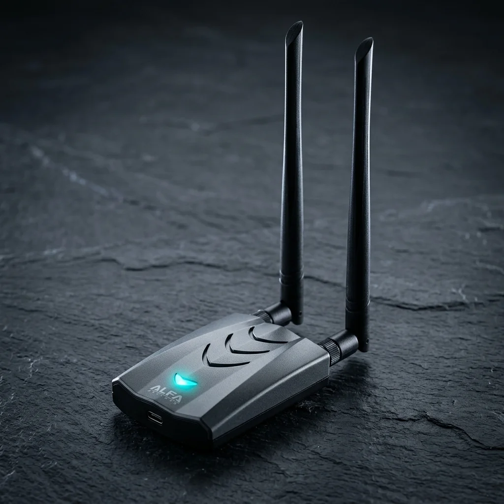 ALFA AWUS036ACH Setup Guide for Kali Linux: Monitor Mode & Packet