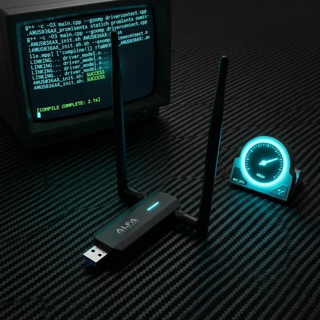 Руководство по установке драйверов ALFA AWUS036AX для Китая: Kali Linux, Ubuntu, Debian и Raspberry Pi