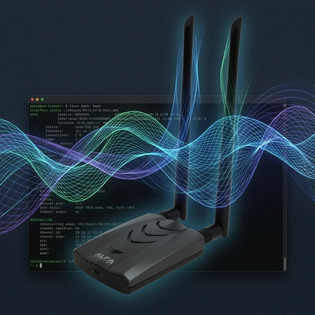 Guide d'installation du pilote ALFA AWUS036AXML pour la Chine : Kali Linux, Ubuntu, Debian & Raspberry Pi
