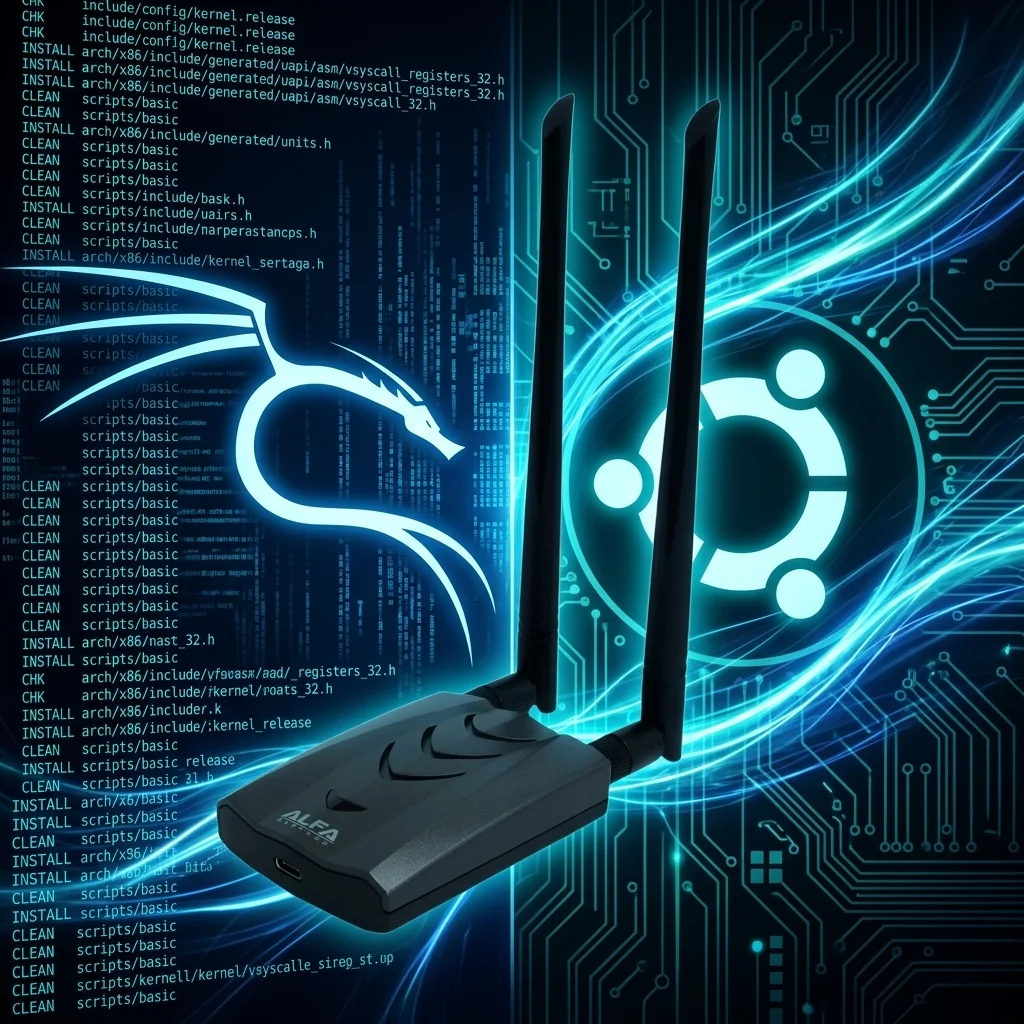 How to Install ALFA USB WiFi Driver on Kali Linux & Ubuntu 24.04