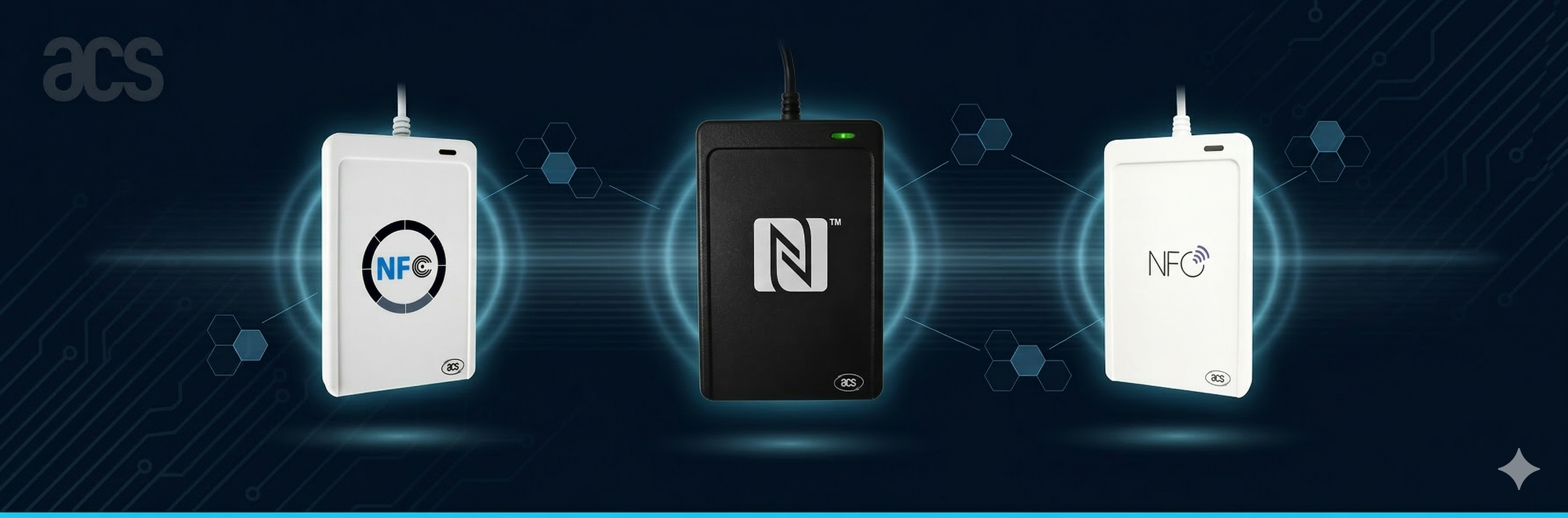 قارئات بطاقات ACS ACR NFC