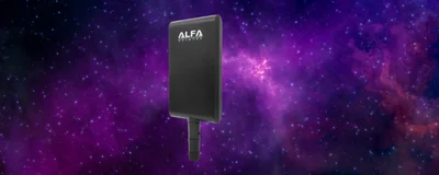 ALFA APA-M25 — هوائي لوحي داخلي ثنائي النطاق عالي الكسب